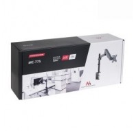Maclean MC-775 monitor mount / stand 81.3 cm (32") Grey Desk