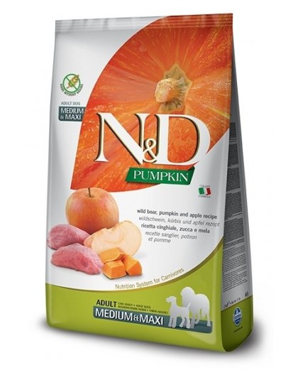 Farmina Pet Food BOAR AND APPLE ADULT MEDIUM & MAXI