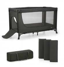 KinderKraft travel cot JOY LIGHT GREY