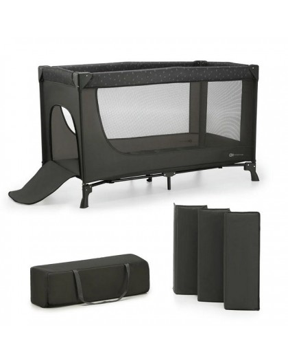 KinderKraft travel cot JOY LIGHT GREY