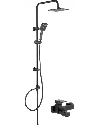 Shower head with shower faucet