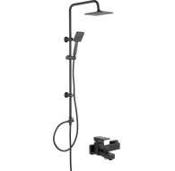 Shower head with shower faucet