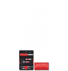 Zwilling Twinox Manicure Set – 5 pcs Leather Pouch - Red
