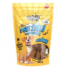 TUF TUF Psie żelki - pork fudge - dog treat - 80g