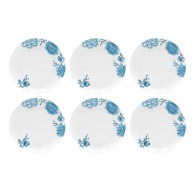 Set of 6 salad plates 21 cm ROSE&TULIPANI
