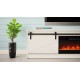 RTV GRANERO + fireplace cabinet 200x56.7x35 white/gloss white