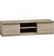 Topeshop RTV140 SONOMA TV stand/entertainment centre 2 shelves