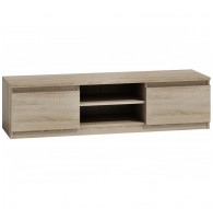 Topeshop RTV140 SONOMA TV stand/entertainment centre 2 shelves