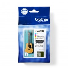 Brother LC421XLVAL ink cartridge 1 pc(s) Original Black, Cyan, Magenta, Yellow