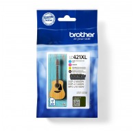 Brother LC421XLVAL ink cartridge 1 pc(s) Original Black, Cyan, Magenta, Yellow