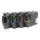 Brother LC421XLVAL ink cartridge 1 pc(s) Original Black, Cyan, Magenta, Yellow