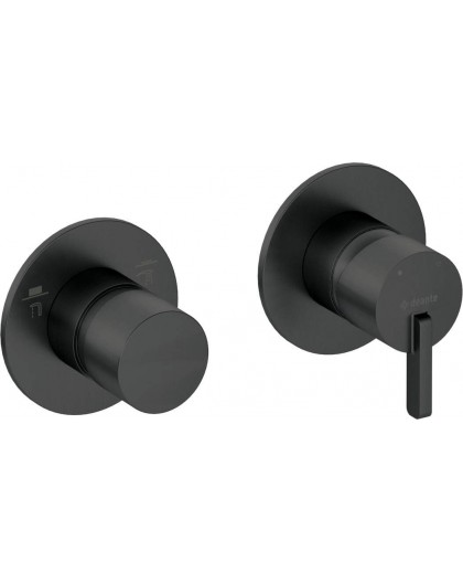 Shower mixer with shower switch - horizontal