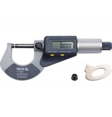 Yato YT-72305 micrometer 2.5 cm Digital outside micrometer