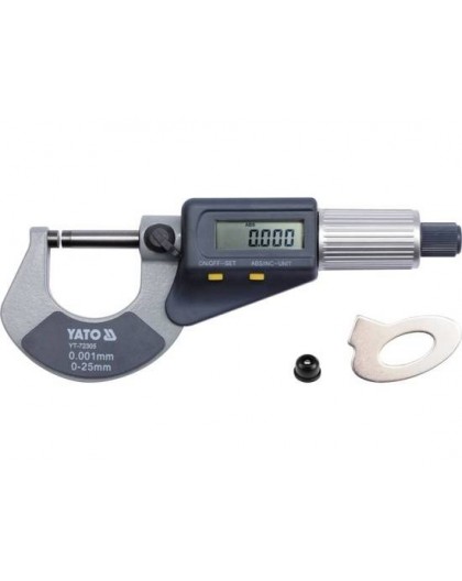 Yato YT-72305 micrometer 2.5 cm Digital outside micrometer