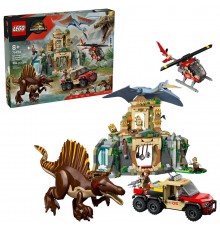 LEGO JURASSIC WORLD 76976 Spinosaurus & Quetzalcoatlus Air Mission