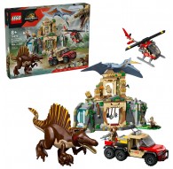 LEGO JURASSIC WORLD 76976 Spinosaurus & Quetzalcoatlus Air Mission