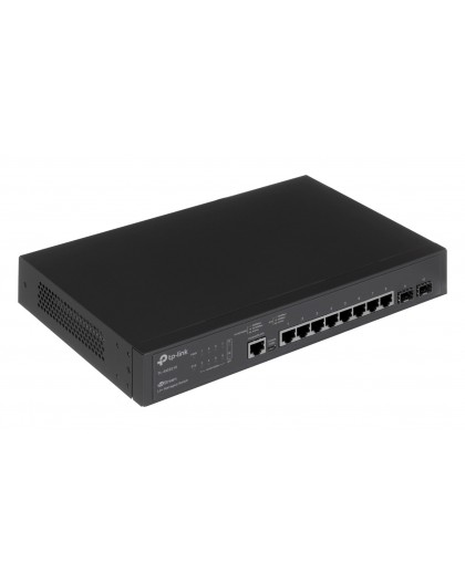 TP-LINK TL-SG3210 Managed L2 Gigabit Ethernet (10/100/1000) Power over Ethernet (PoE) Black