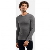 Odlo BL TOP crew neck s/s ACTIVE WARM long-sleeved thermal underwear, size M, dark grey