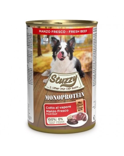 STUZZY Monoprotein Beef - wet dog food - 400 g