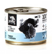 3COTY 21. Turkey and chicken - wet cat food - 180g