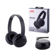 JVC HA-S36W Headphones Wireless Head-band Calls/Music Bluetooth Black