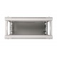 Extralink Rackmount cabinet 4U 600x450 Gray wall mounted