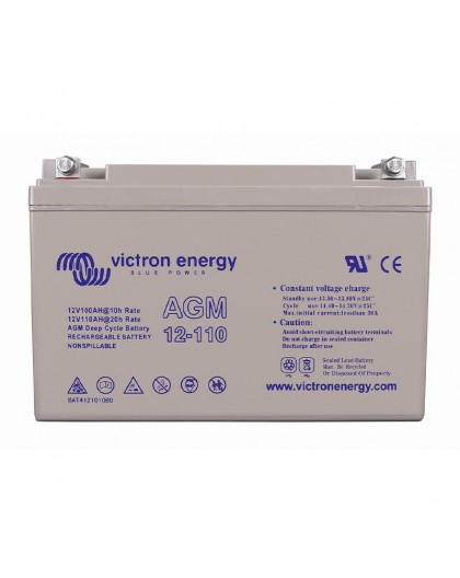 12V/110Ah AGM Deep Cycle Batt. (M8)