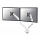 Neomounts DS70-250WH2 Monitor arm 17-32" - gas spring - Topfix - 180°-stop
