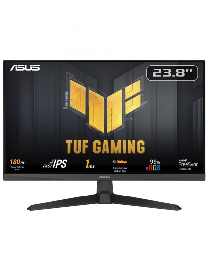 ASUS TUF Gaming VG249Q3A computer monitor 60.5 cm (23.8") 1920 x 1080 pixels Full HD LCD Black