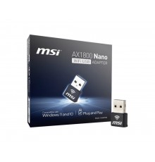 MSI AX1800 Nano WiFi USB Adapter interface cards/adapter USB 2.0