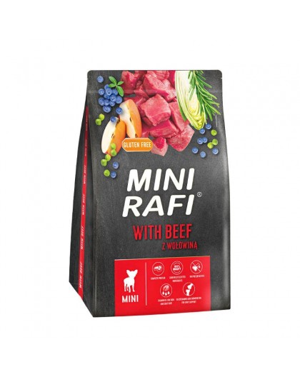 RAFI Mini with beef - dry dog food - 3kg