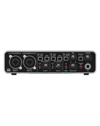 Behringer UMC204HD supplementary music equipment