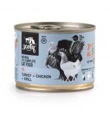 3COTY Turkey, chicken and krill Senior - wet cat food - 180g