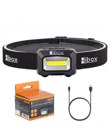 Libox LB0107 flashlight Black Headband flashlight LED