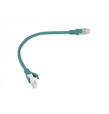 PATCHCORD KAT.6 UTP 0.25M ZIELONY FLUKE PASSED LANBERG 10-PACK