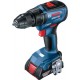 Bosch GSR 18V-50 1800 RPM Black, Blue