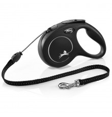Flexi New CLASSIC 5 m Black Dog Retractable lead