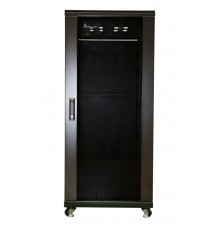 Extralink Rackmount cabinet 27U 600x1000 Black standing