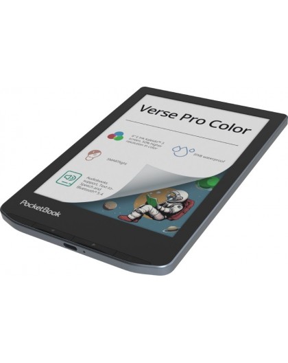 PocketBook Verse Pro Color e-book reader 6" E Ink Kaleido 3 16 GB Wi-Fi Stormy Sea (PB634K3-1-WW)
