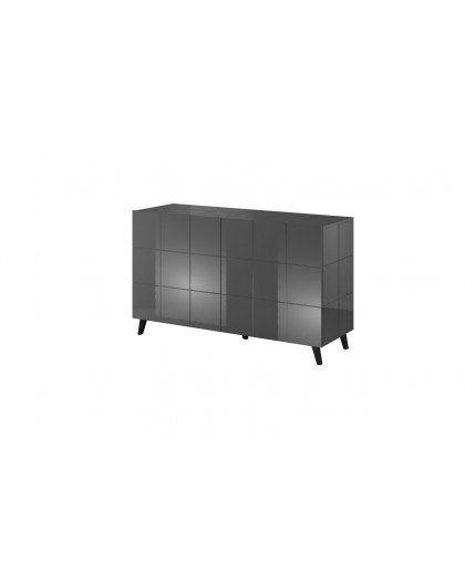 Cama sideboard 2D REJA graphite grey gloss/graphite grey gloss