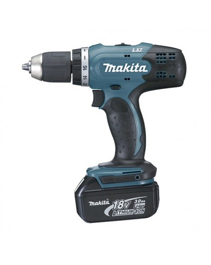 Makita DDF453RFE drill 1.6 kg Black, Blue