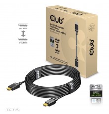 CLUB3D Ultra High Speed HDMI™ Certified Cable 4K120Hz 8K60Hz 48Gbps M/M 5m/16.4ft