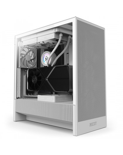 NZXT H5 Flow Midi Tower White