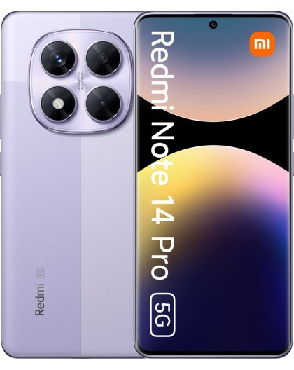 Xiaomi Redmi Note 14 Pro 5G 16.9 cm (6.67") Dual SIM USB Type-C 12/ 512 GB 5110 mAh Lavender, Purple