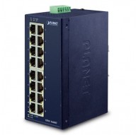 PLANET ISW-1600T network switch Unmanaged Fast Ethernet (10/100) Blue