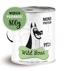 PAKA ZWIERZAKA Pepe Wild Boar - wet dog food - 800g