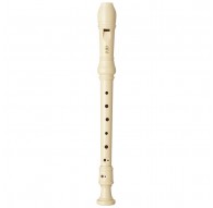 Yamaha YRS-23 End-blown (fipple) Recorder flute Soprano ABS synthetics Ivory