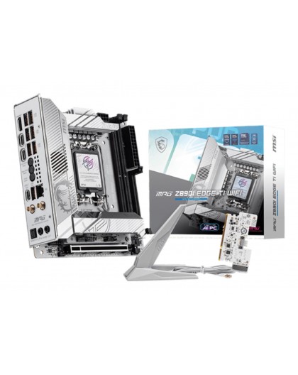 MSI MPG Z890I EDGE TI WIFI motherboard Intel Z890 LGA 1851 (Socket V1) mini ITX