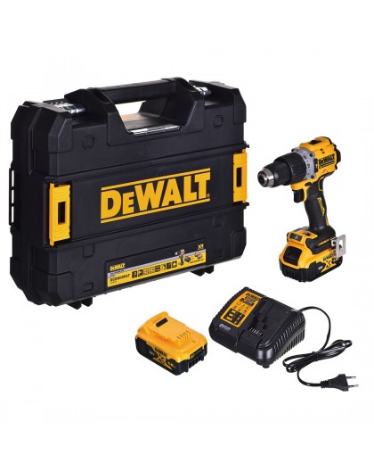 DRILL/DRIVER DEWALT DCD805P2T 18V 2X5,0AH BL TSTAK