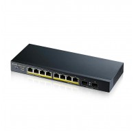 Zyxel GS1900-10HP Managed L2 Gigabit Ethernet (10/100/1000) Power over Ethernet (PoE) Black